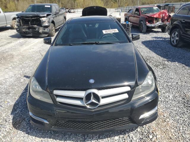 WDDGJ4HB1DG001248 - 2013 MERCEDES-BENZ C 250 BLACK photo 5