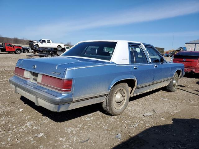 2MEBM75F7JX645121 - 1988 MERCURY GRAND MARQ LS BLUE photo 3