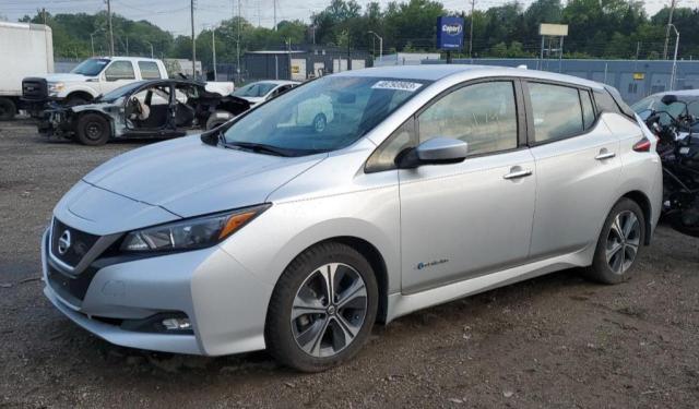 1N4AZ1CP9JC309691 - 2018 NISSAN LEAF S SILVER photo 1