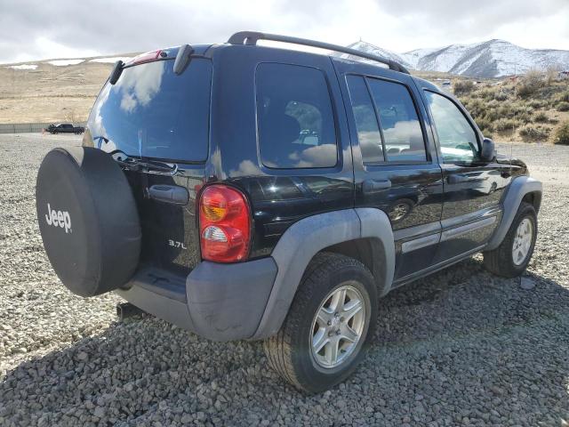 1J4GL48K83W612669 - 2003 JEEP LIBERTY SPORT BLACK photo 3