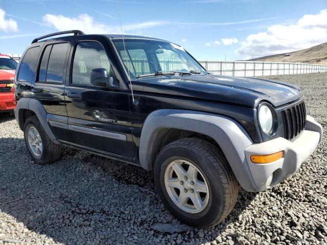 1J4GL48K83W612669 - 2003 JEEP LIBERTY SPORT BLACK photo 4