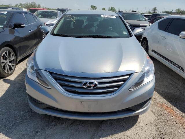 5NPEB4AC2EH840744 - 2014 HYUNDAI SONATA GLS BLUE photo 5