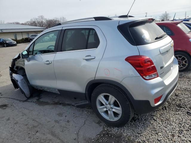 3GNCJLSB1KL402729 - 2019 CHEVROLET TRAX 1LT GRAY photo 2