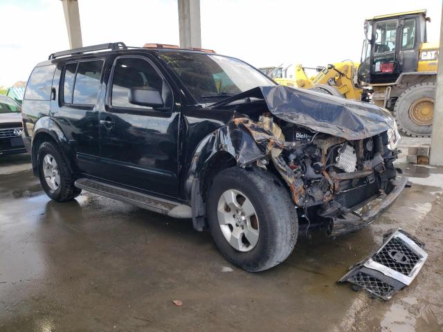 5N1AR18U35C752817 - 2005 NISSAN PATHFINDER LE 黑色 照片 4