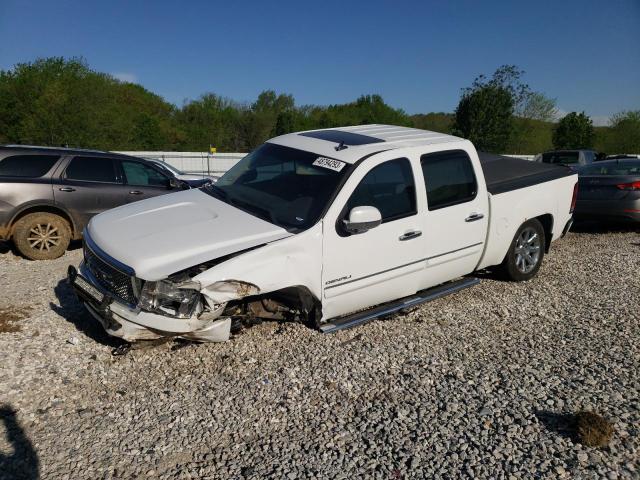 3GTP2XE23CG255298 - 2012 GMC SIERRA K1500 DENALI WHITE photo 1