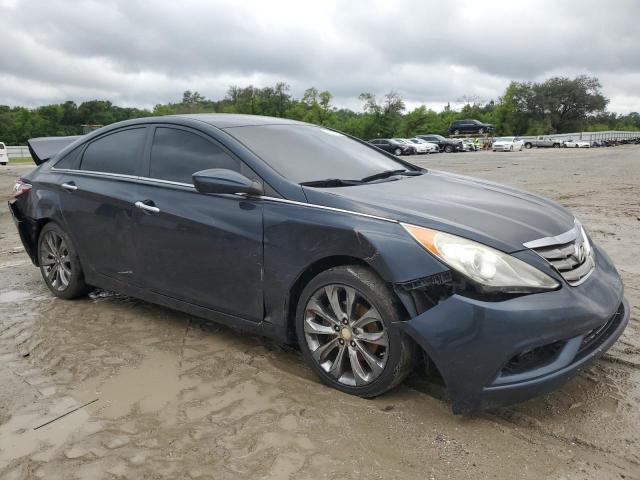 5NPEC4AC5CH368033 - 2012 HYUNDAI SONATA SE BLUE photo 4