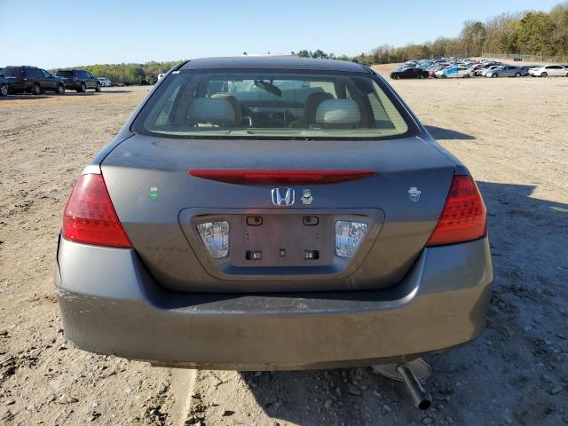 1HGCM56707A100107 - 2007 HONDA ACCORD EX GRAY photo 6