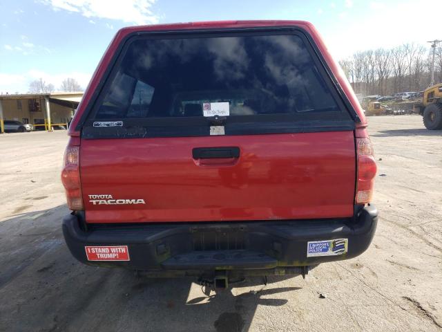 5TETX22N78Z475010 - 2008 TOYOTA TACOMA ACCESS CAB წითელი ფოტო 6