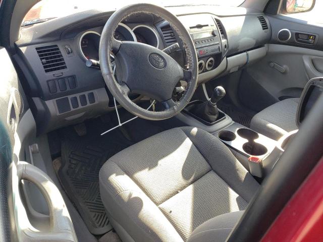 5TETX22N78Z475010 - 2008 TOYOTA TACOMA ACCESS CAB წითელი ფოტო 8