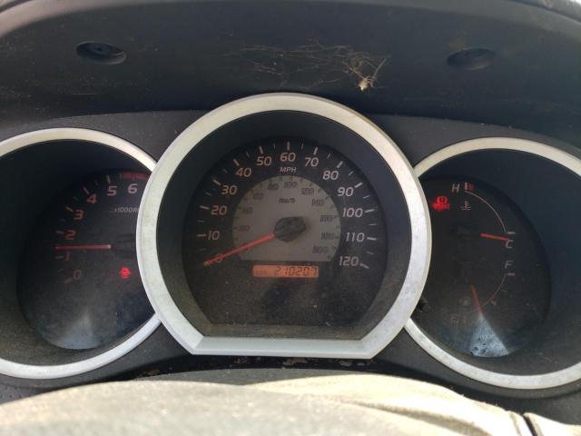 5TETX22N78Z475010 - 2008 TOYOTA TACOMA ACCESS CAB წითელი ფოტო 9