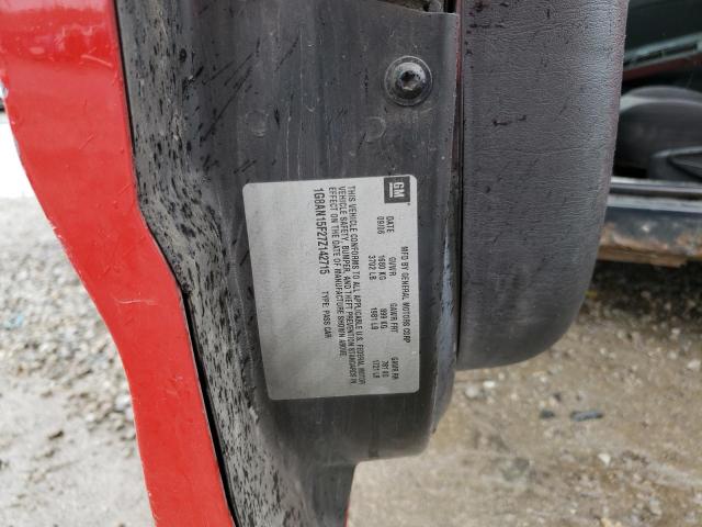 1G8AN15F27Z142715 - 2007 SATURN ION LEVEL 2 RED photo 13