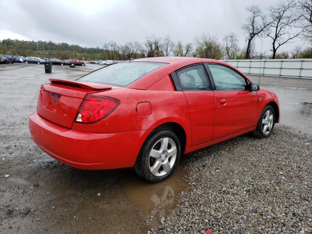 1G8AN15F27Z142715 - 2007 SATURN ION LEVEL 2 RED photo 3