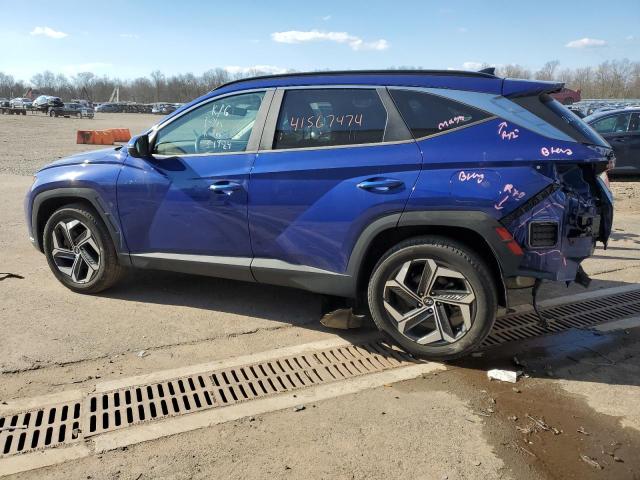 5NMJFCAE7NH066468 - 2022 HYUNDAI TUCSON SEL BLUE photo 2