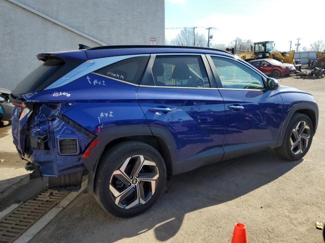 5NMJFCAE7NH066468 - 2022 HYUNDAI TUCSON SEL BLUE photo 3