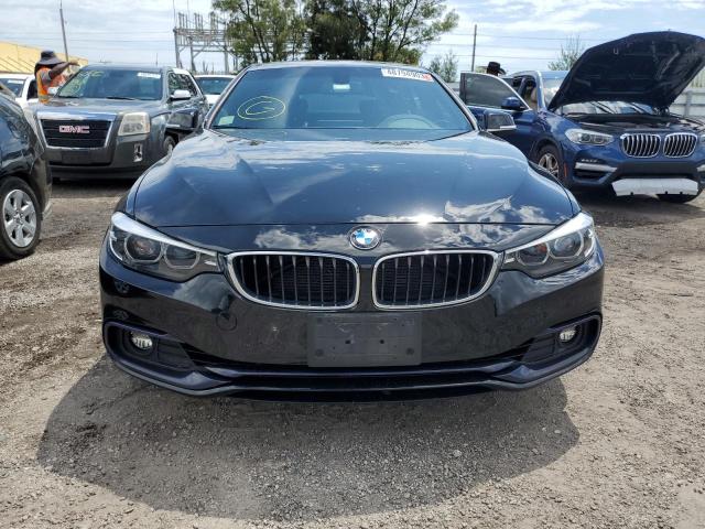 WBA4J3C5XJBG90501 - 2018 BMW 430XI GRAN COUPE BLACK photo 5