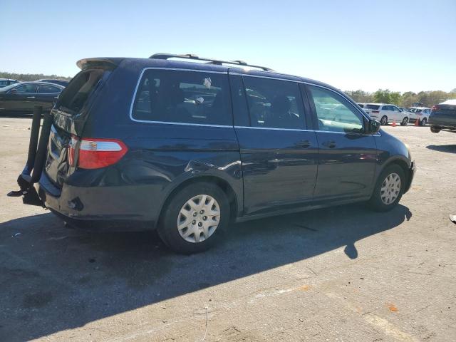 5FNRL38206B076656 - 2006 HONDA ODYSSEY LX BLUE photo 3