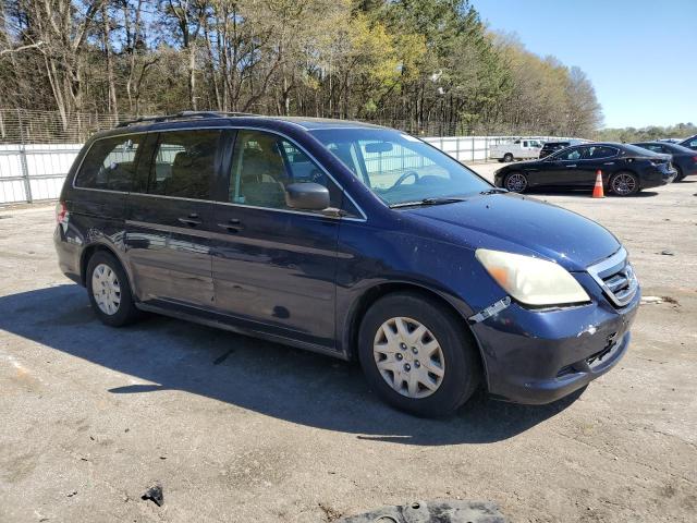 5FNRL38206B076656 - 2006 HONDA ODYSSEY LX BLUE photo 4