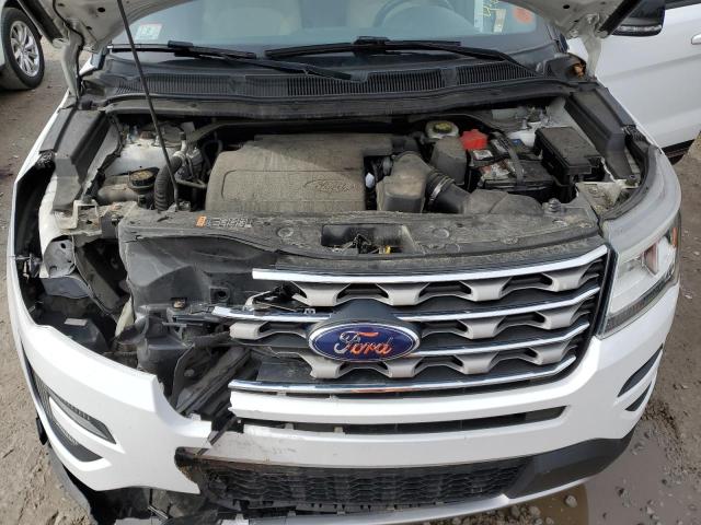 1FM5K7D88GGA22978 - 2016 FORD EXPLORER XLT WHITE photo 11