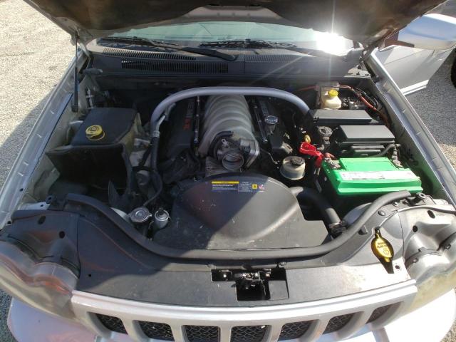 1J8HR78306C215684 - 2006 JEEP GRAND CHER SRT-8 SILVER photo 12