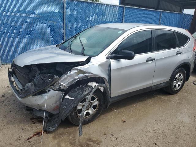 3CZRM3H30DG710202 - 2013 HONDA CR-V LX SILVER photo 1