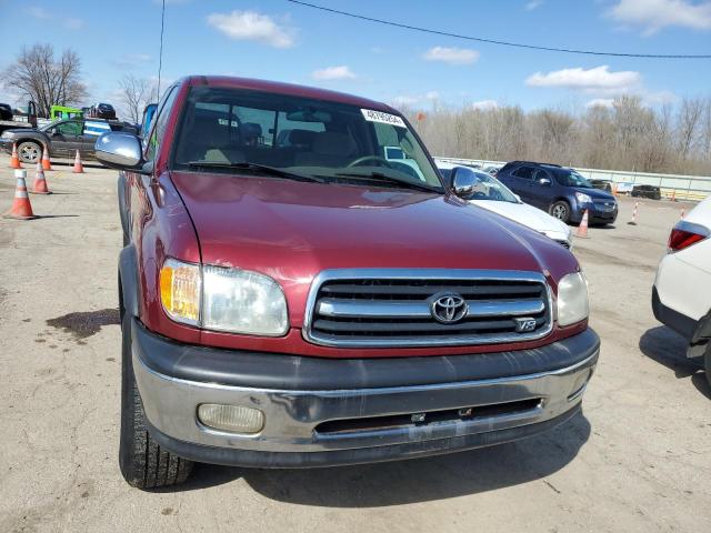 5TBBT4415YS078530 - 2000 TOYOTA TUNDRA ACCESS CAB RED photo 5