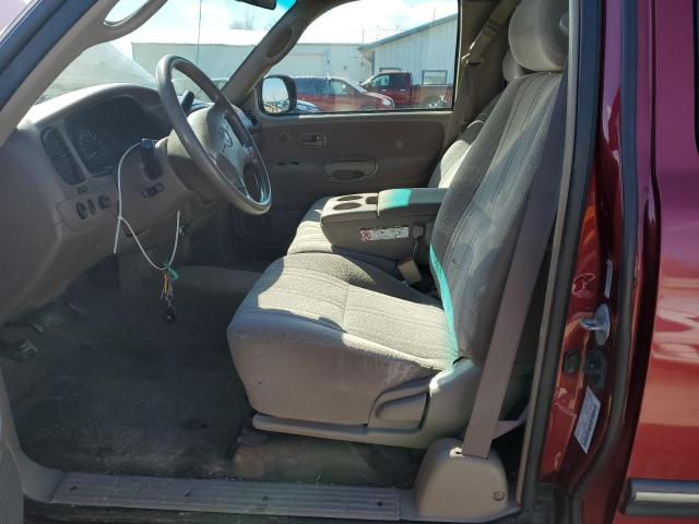 5TBBT4415YS078530 - 2000 TOYOTA TUNDRA ACCESS CAB Կարմիր լուսանկար 7