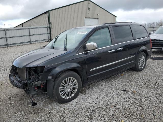 2C4RC1CG1DR634331 - 2013 CHRYSLER TOWN & COU TOURING L BLACK photo 1