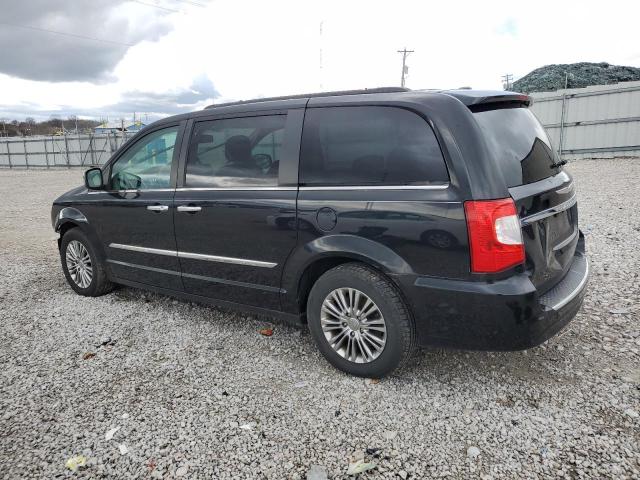 2C4RC1CG1DR634331 - 2013 CHRYSLER TOWN & COU TOURING L BLACK photo 2