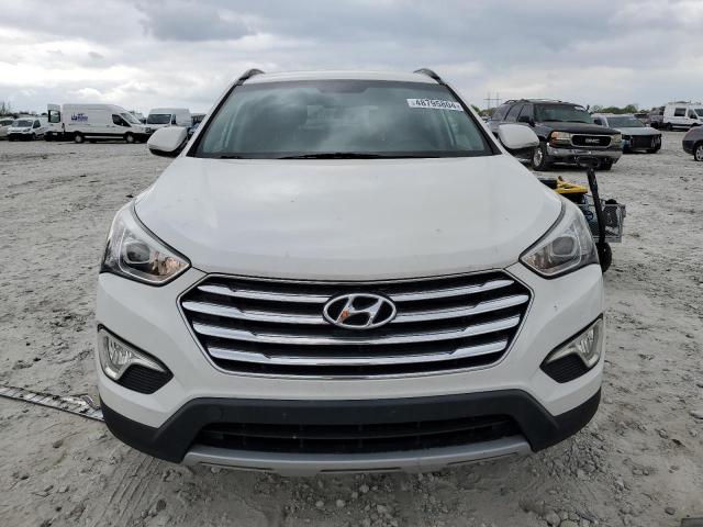 KM8SN4HF4FU095850 - 2015 HYUNDAI SANTA FE GLS WHITE photo 5