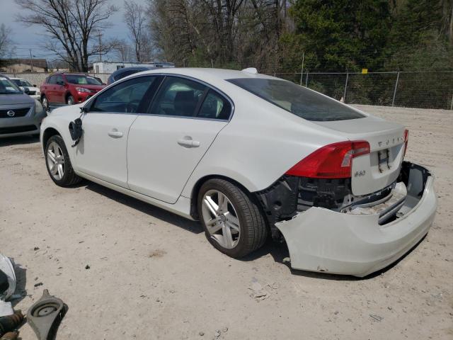 YV1612TB6F1314569 - 2015 VOLVO S60 PREMIER WHITE photo 2