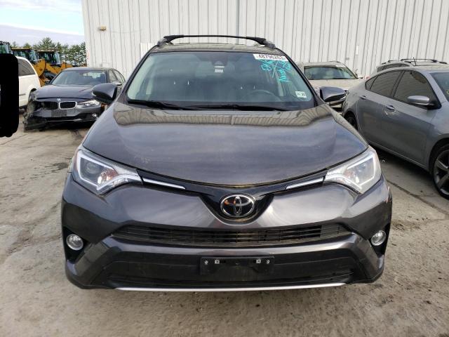 2T3WFREV5JW435241 - 2018 TOYOTA RAV4 ADVENTURE GRAY photo 5