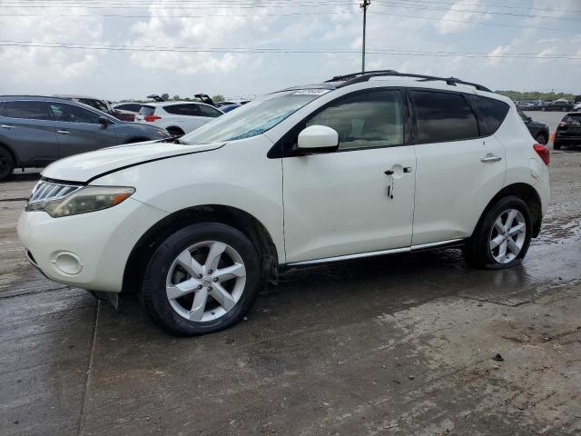 JN8AZ18U89W019790 - 2009 NISSAN MURANO S WHITE photo 1