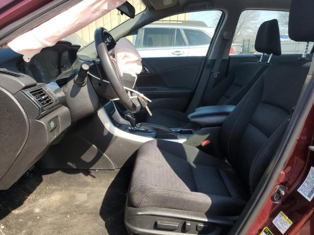 1HGCR2F5XFA223295 - 2015 HONDA ACCORD SPORT MAROON photo 7