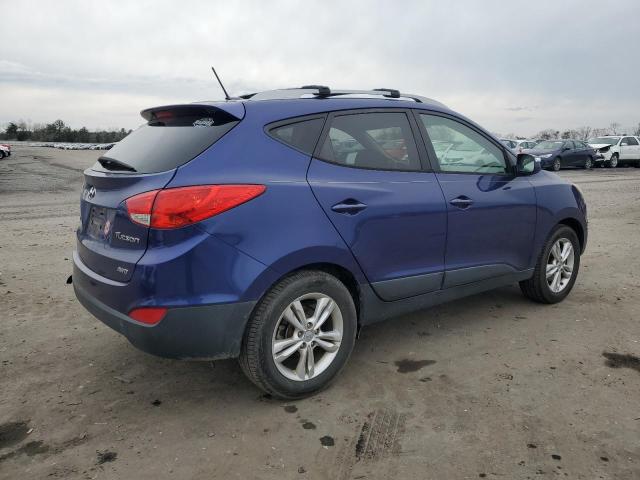 KM8JUCAC2CU491148 - 2012 HYUNDAI TUCSON GLS BLUE photo 3