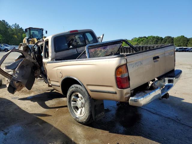 4TAWN72N8XZ512586 - 1999 TOYOTA TACOMA XTRACAB GOLD photo 2