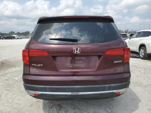 5FNYF5H9XHB038415 - 2017 HONDA PILOT TOURING BURGUNDY photo 6