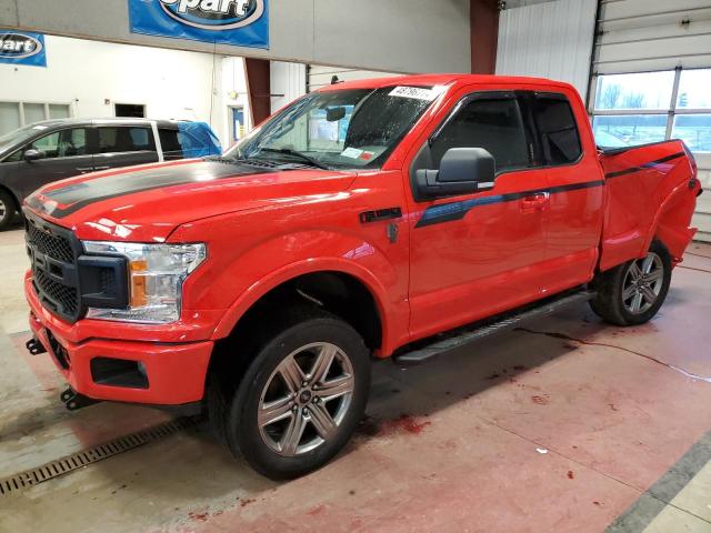 1FTEX1EP5KFB14119 - 2019 FORD F150 SUPER CAB RED photo 1
