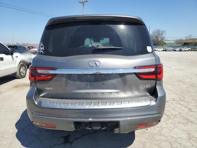 JN8AZ2NE1L9256081 - 2020 INFINITI QX80 LUXE GRAY photo 6