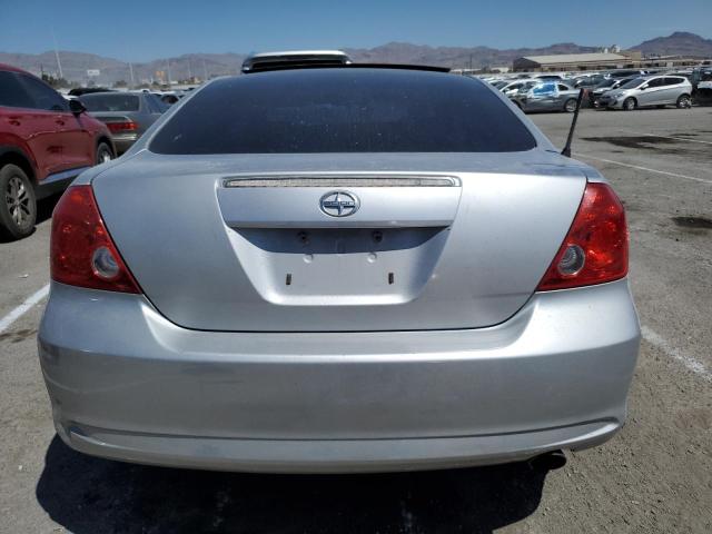JTKDE177550022488 - 2005 TOYOTA SCION TC SILVER photo 6