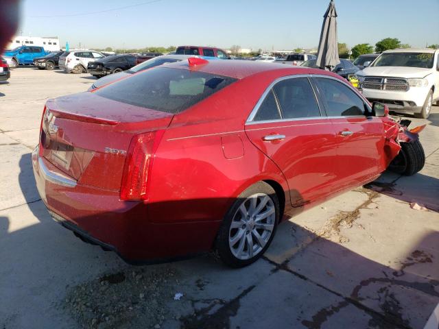 1G6AA5RX1H0205064 - 2017 CADILLAC ATS RED photo 3