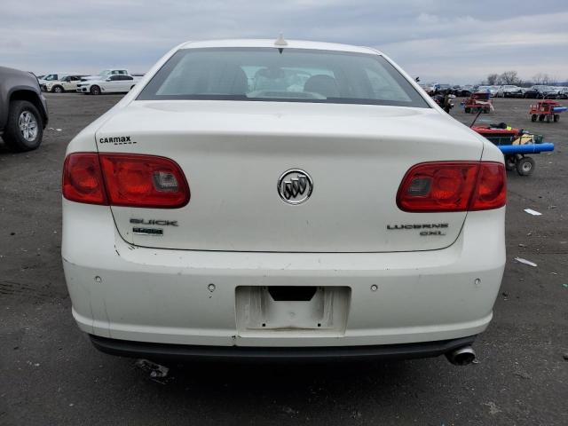 1G4HC5EM2BU117878 - 2011 BUICK LUCERNE CXL WHITE photo 6