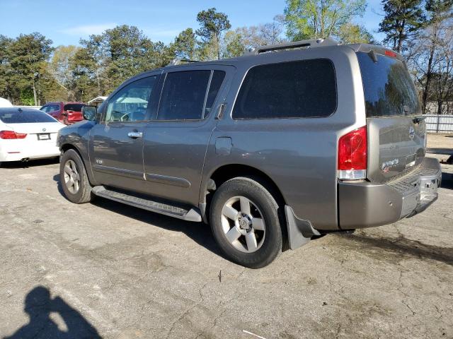 5N1AA08A16N705931 - 2006 NISSAN ARMADA SE GRAY photo 2