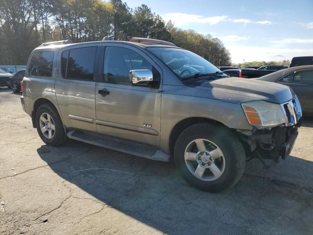 5N1AA08A16N705931 - 2006 NISSAN ARMADA SE GRAY photo 4