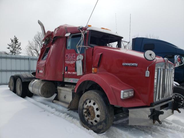 3WKDD49X8LF396411 - 2020 KENWORTH CONSTRUCTI T800 RED photo 1