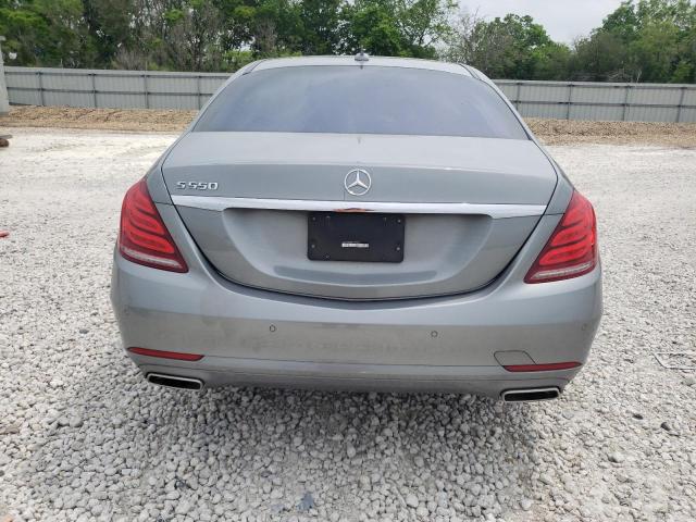 WDDUG8CB8FA158748 - 2015 MERCEDES-BENZ S 550 GRAY photo 6