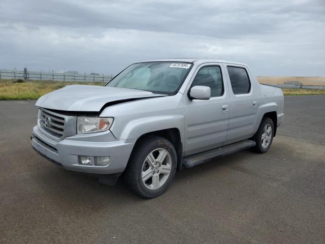 5FPYK1F51DB019032 - 2013 HONDA RIDGELINE RTL SILVER photo 1