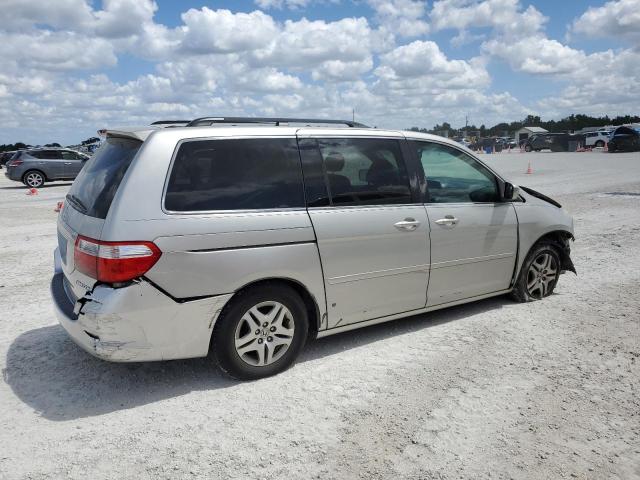 5FNRL38455B034192 - 2005 HONDA ODYSSEY EX SILVER photo 3