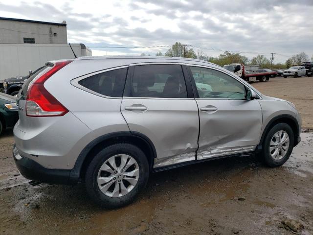 2HKRM4H70CH632055 - 2012 HONDA CR-V EXL SILVER photo 3