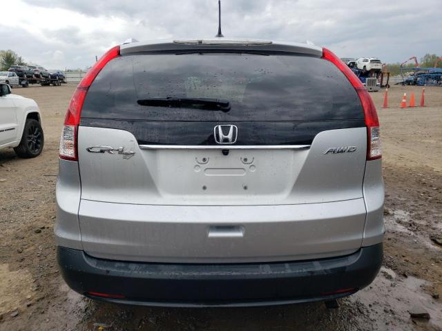 2HKRM4H70CH632055 - 2012 HONDA CR-V EXL SILVER photo 6