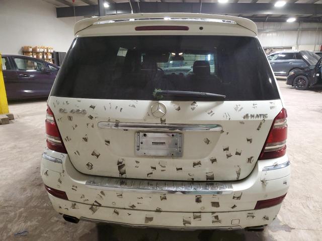 4JGBF71E19A448535 - 2009 MERCEDES-BENZ GL 450 4MATIC WHITE photo 6